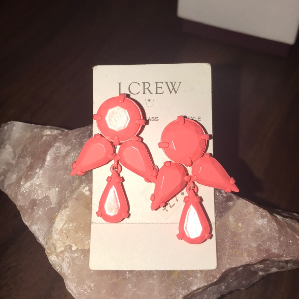 JCrew Neon Earrings
